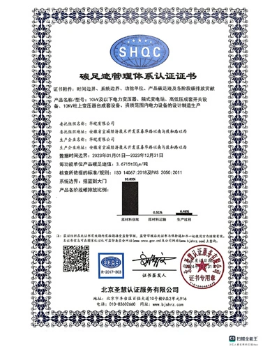 Certificación de huella de carbono